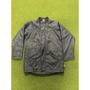 Vintage 90s Nike Rain Jacket Size M Navy Blue